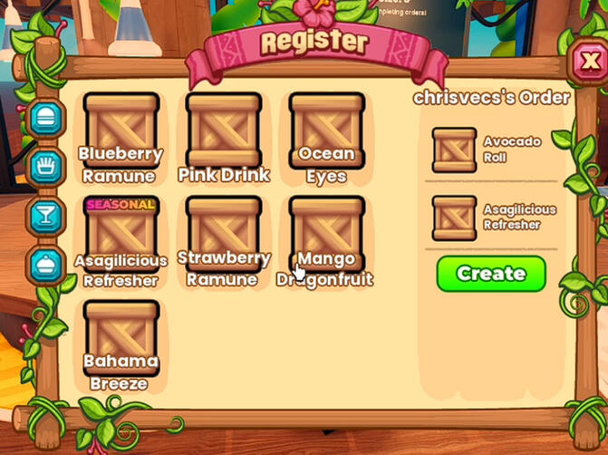 A complete cosmetics system where users can unlock register skins, particles, name effects and more using a crate unboxing system with satisfying opens